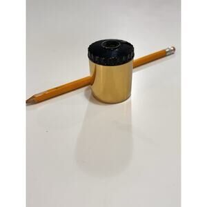 Vintage Pat Products Ketcham & McDougall Brass Pencil Sharpener Made in USA